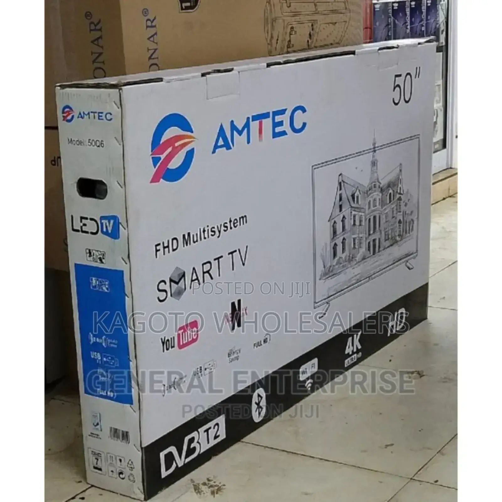 Amtec 50inches Smart Tv