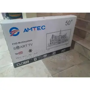 With Bluetooth, Amtec 50inches Smart Tv. Smart Tv