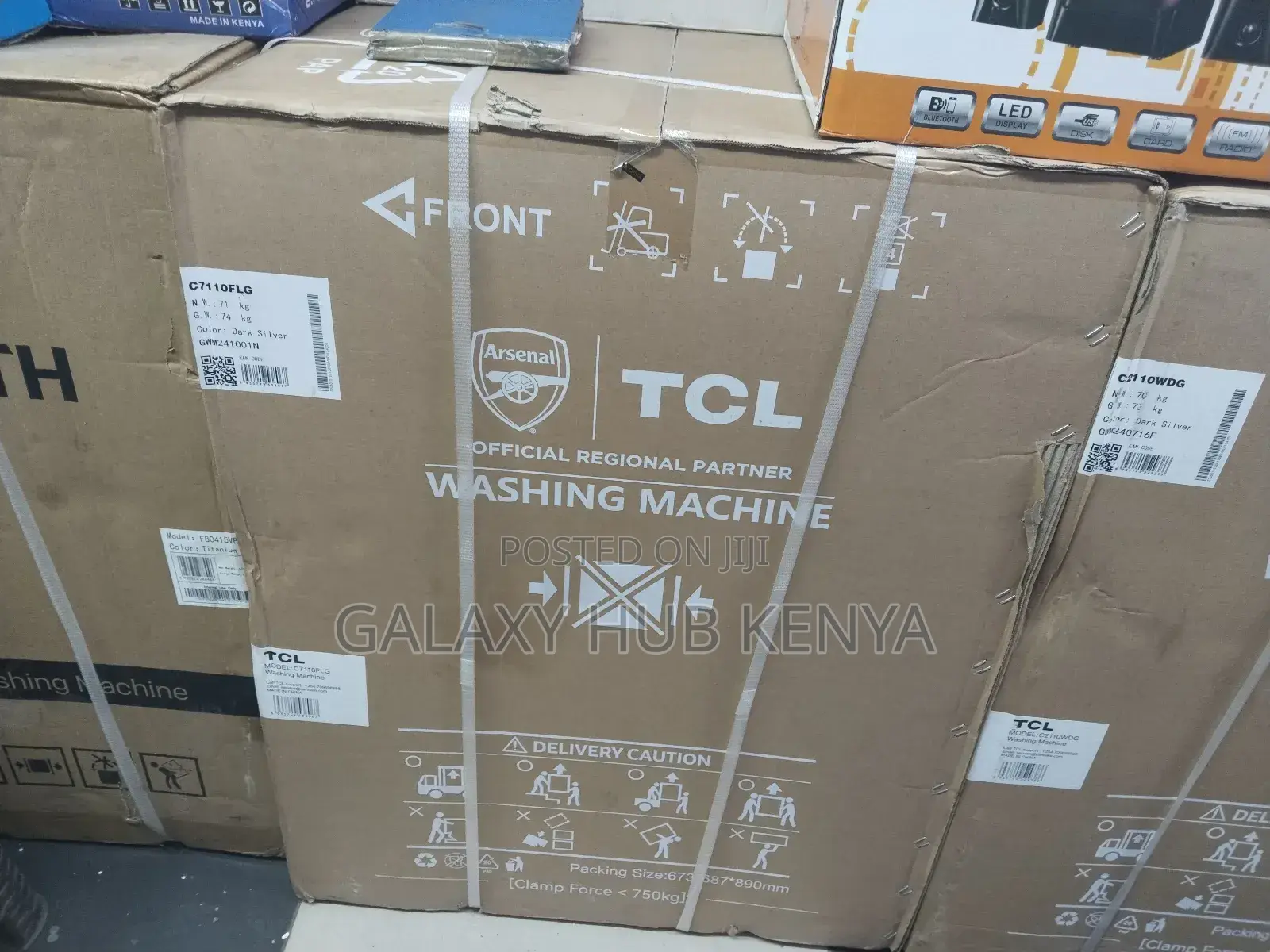 TCL 10kg C7110flg Wash Spin Dd Inverter Washing Machine