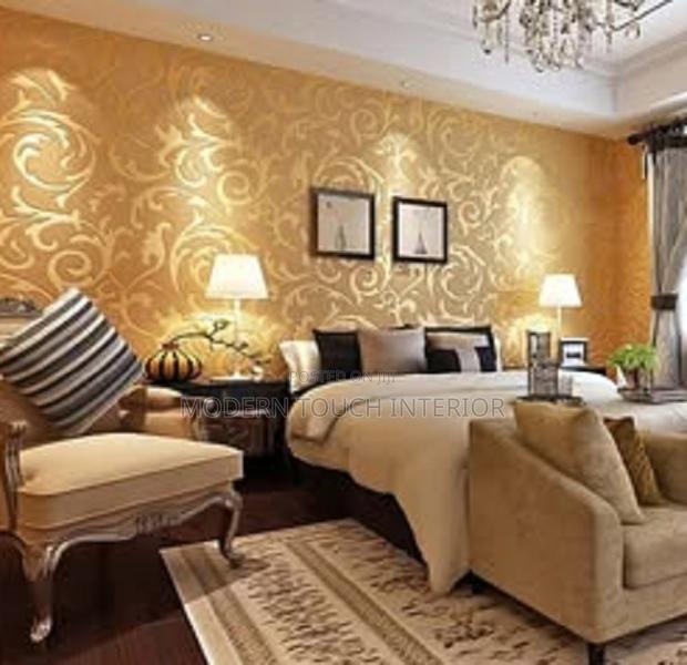 Gold Decor Wallpaper