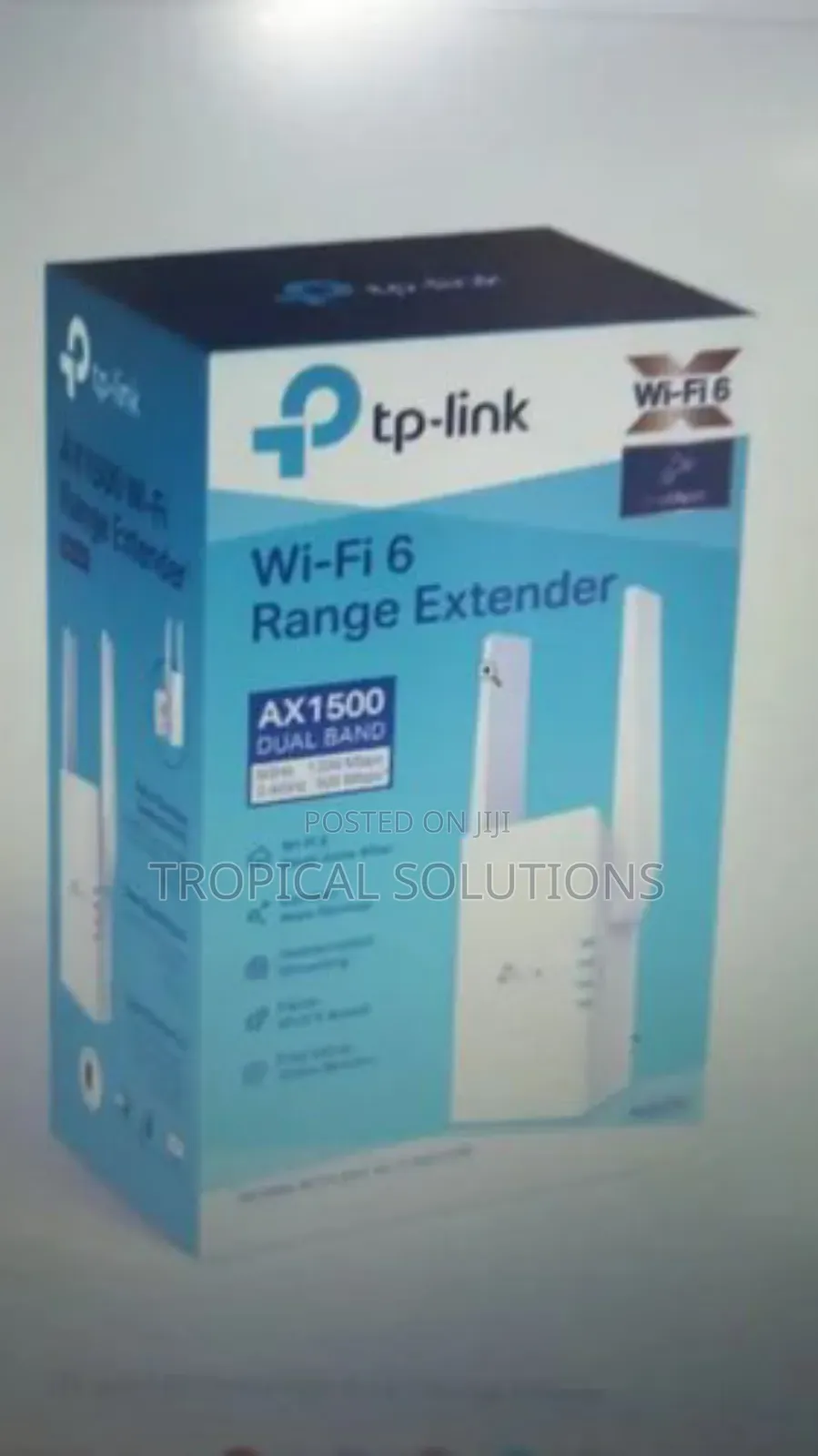 Tp-Link Ax1500 Wifi 6 Range Extender Tl-505x
