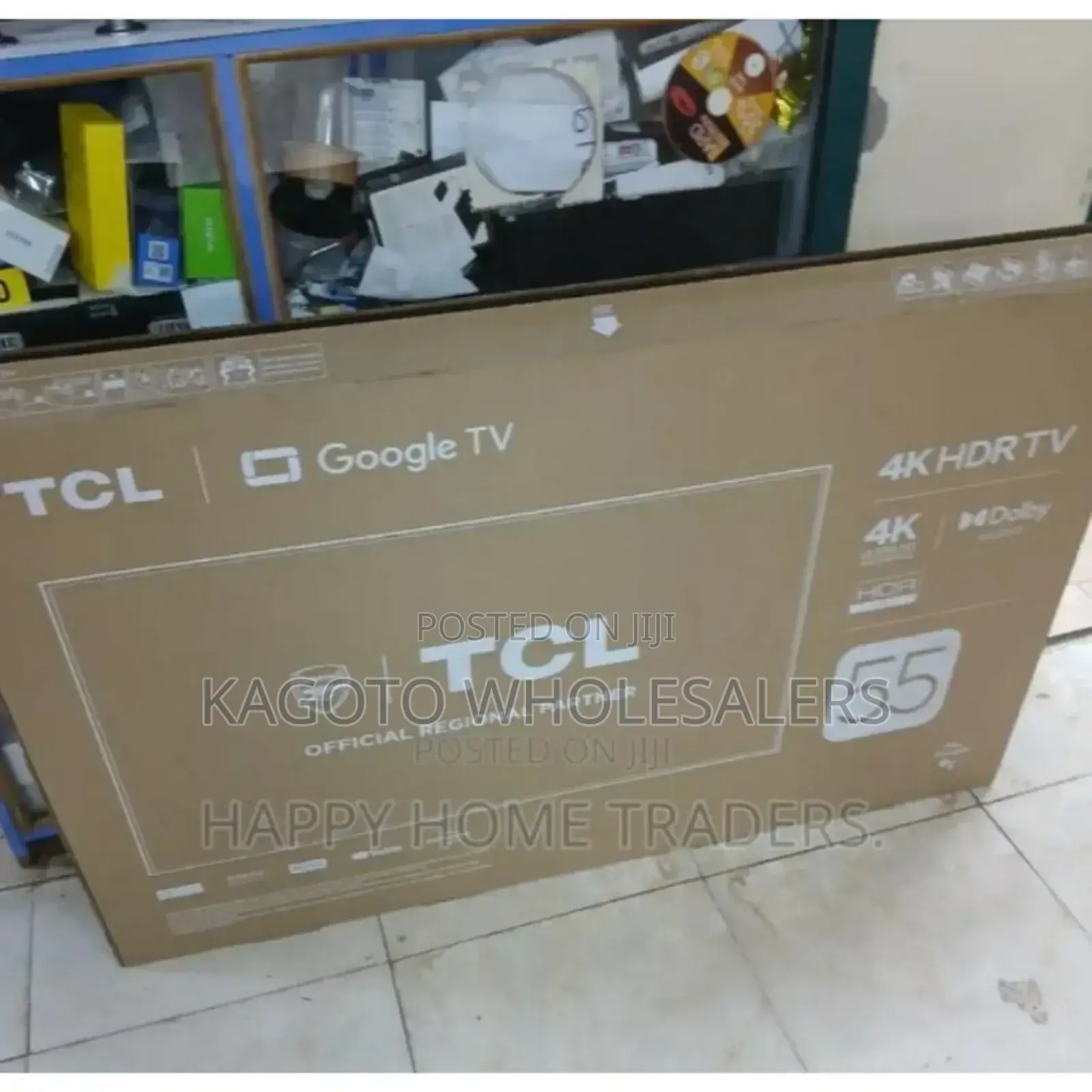 55"55" TCL- Tv Smart Tv. With Enabled Bluetooth