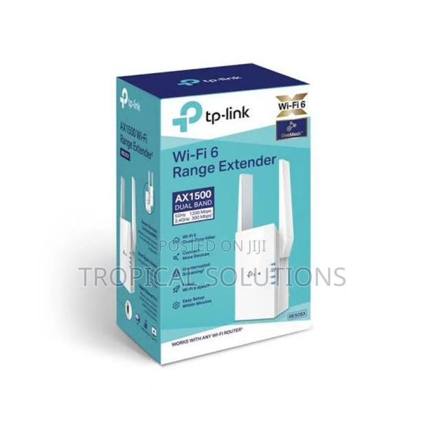 Tl-Re505x Tp-Link Ax1500 Wifi 6 Range Extender - thumbnail 3
