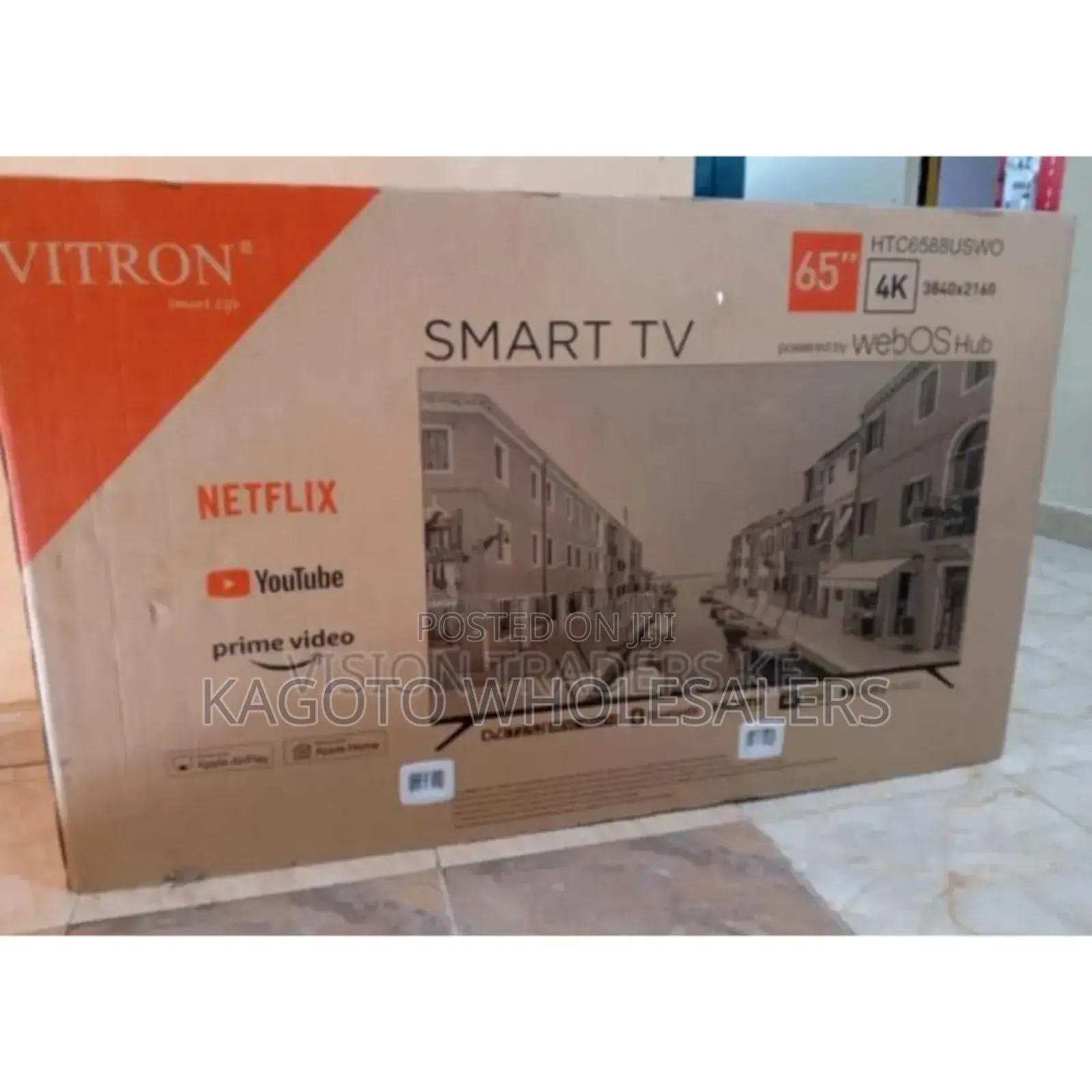 Brand New Vitron 65inches Smart Tv