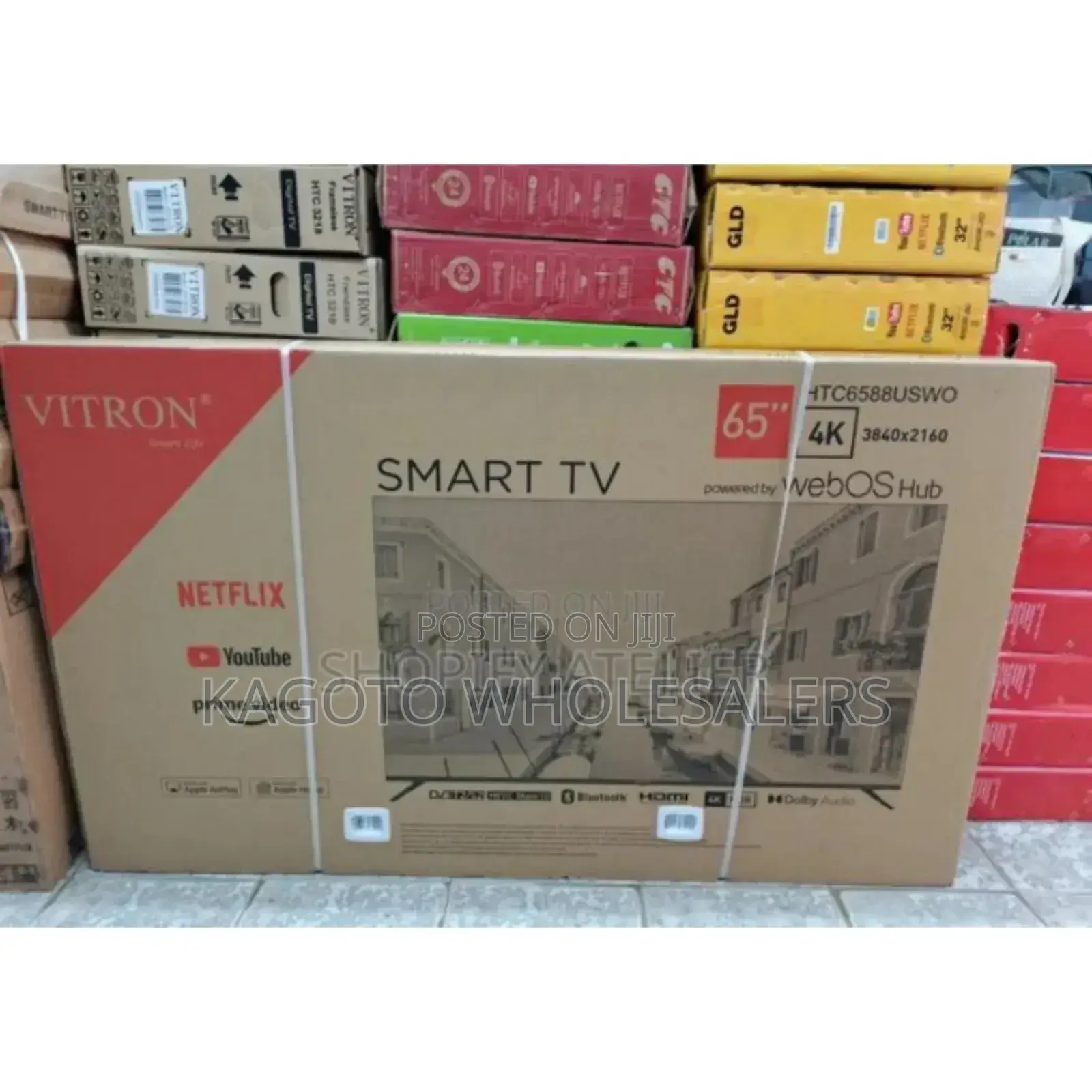 Brand New Vitron 65inches Smart Tv
