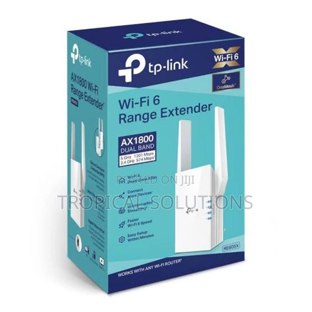 Tp-Link Ax1800 Wifi 6 Range Extender Tl-Re605x - main view