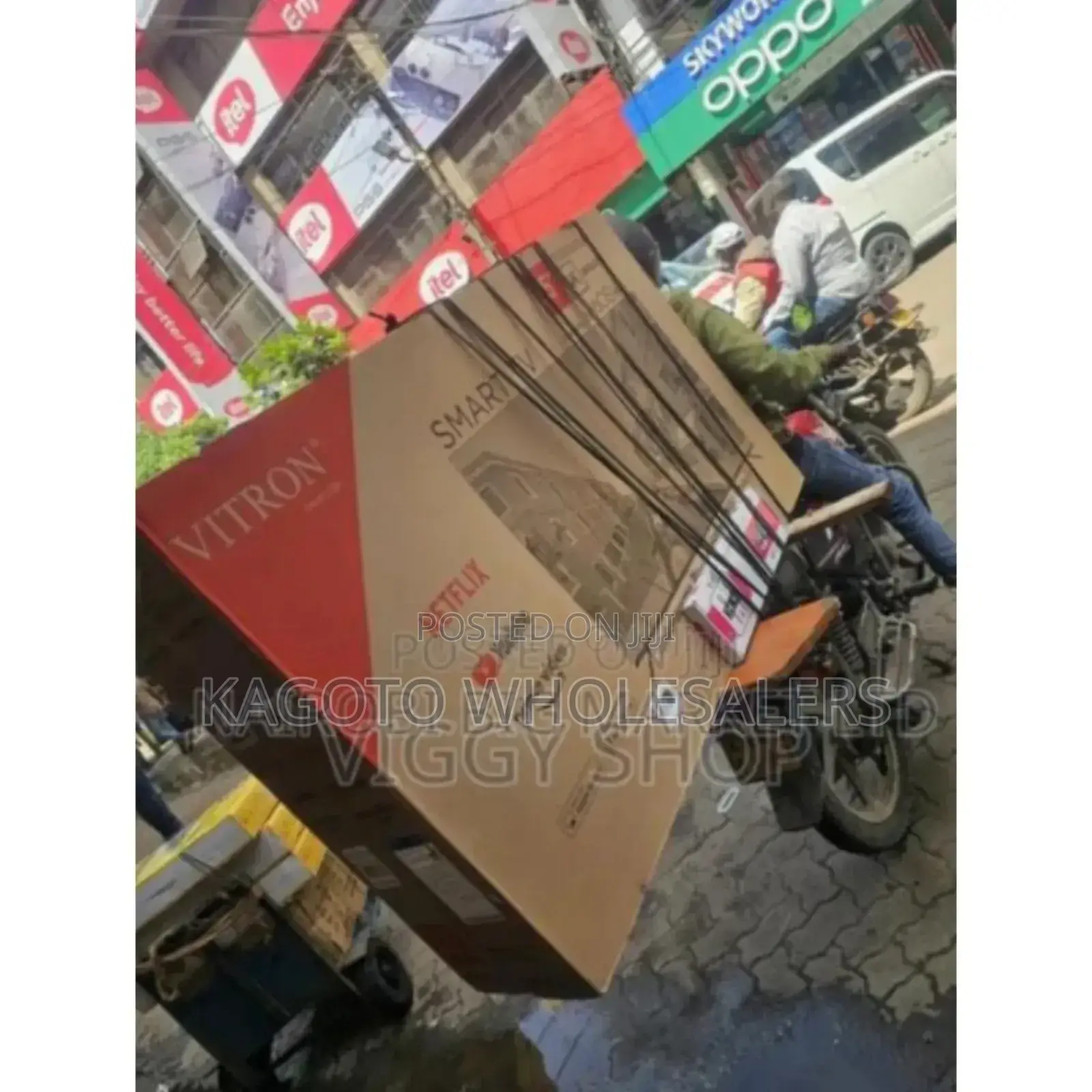 Pay on Delivery, Vitron 65inches 65inches Adroind Smart Tv