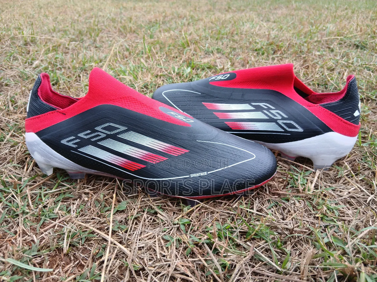 New Black Adidas F50 Soccer Football Boots