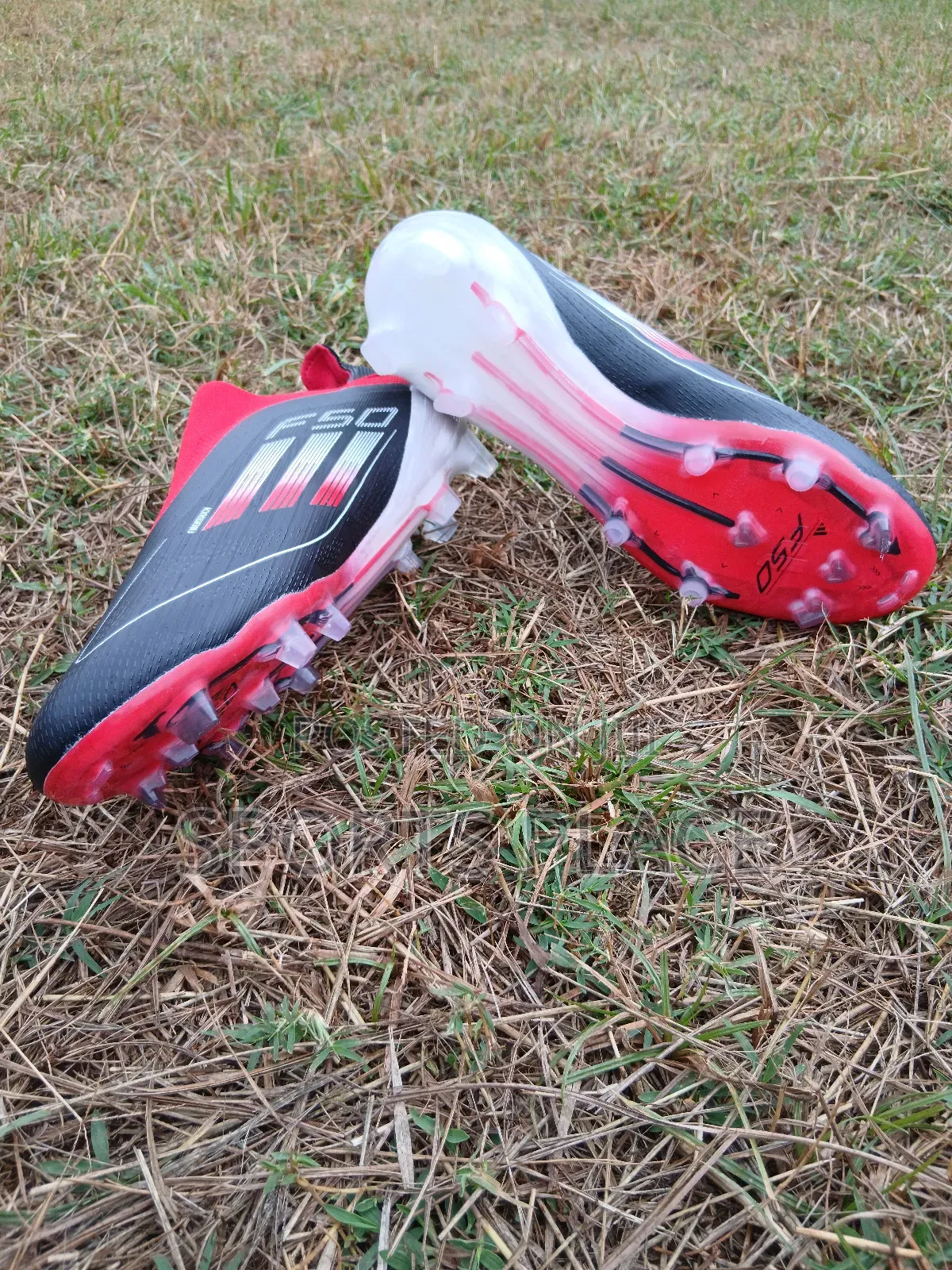 New Black Adidas F50 Soccer Football Boots