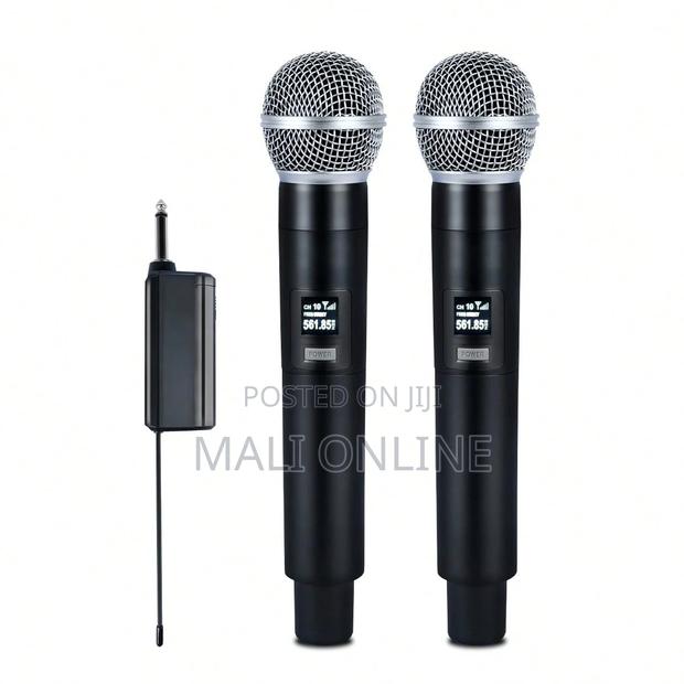 2pcs Rechargeable Wireless Vhf Microphone System - thumbnail 6