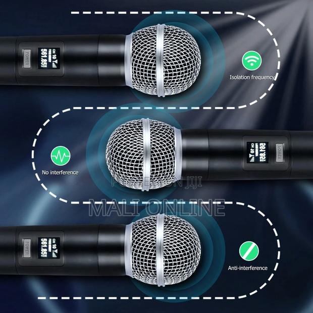 2pcs Rechargeable Wireless Vhf Microphone System - thumbnail 9