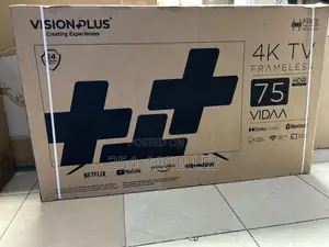 Vision Plus 75 Inch Frameless V+ Os Smart Tv (Vp8875kv)