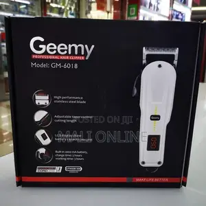 Geemy Gm-6018 Rechargeable Cordless Hair Clipper