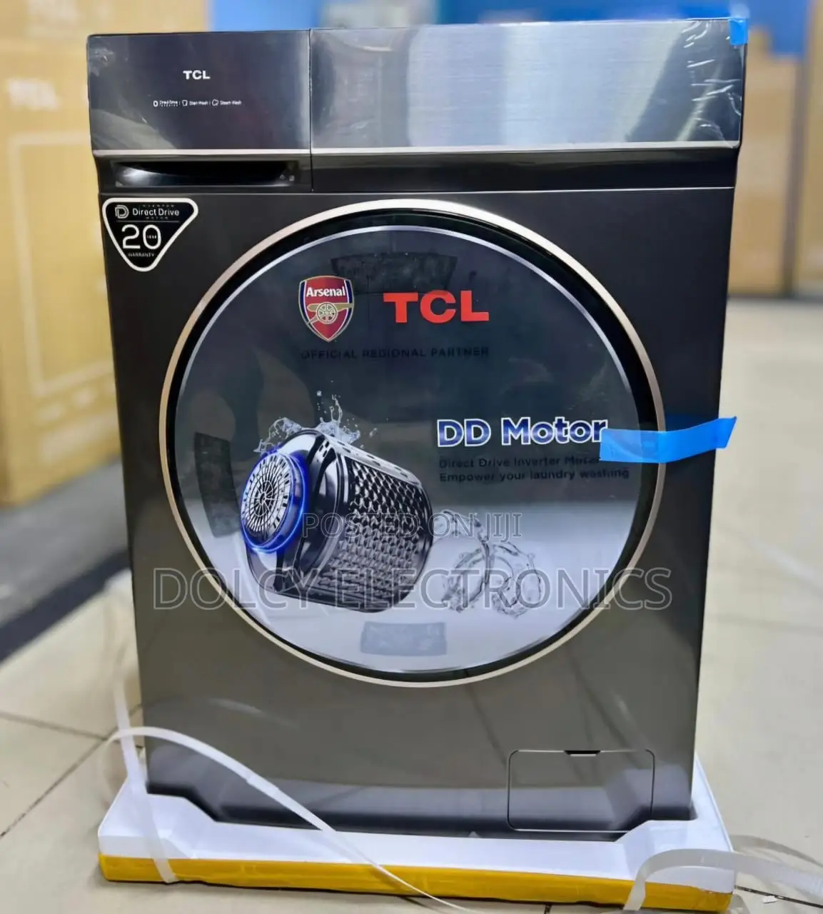 Tcl P612flg 12kg Front Load Washing Machine