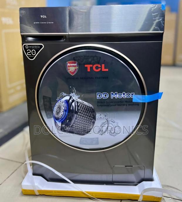 Tcl P612flg 12kg Front Load Washing Machine