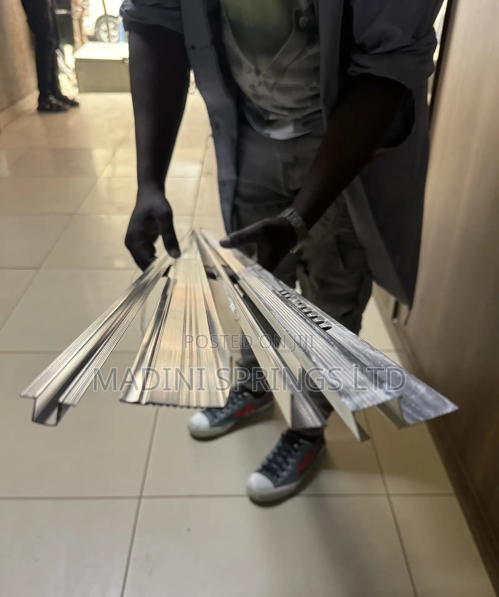 Aluminium Expansion Joint and Cover Strips for Floor Tiles