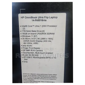 New HP OmniBook X Laptop 14-Fe0097nr 16GB Intel Core Ultra 7 SSD 1T