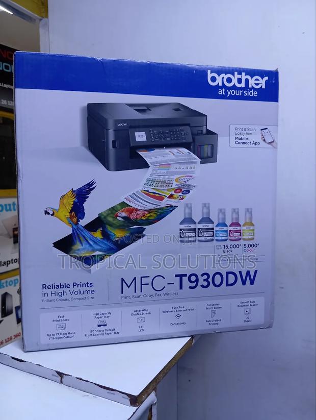 Brother Printer MFC-T930dw Inkjet Printer - thumbnail 2