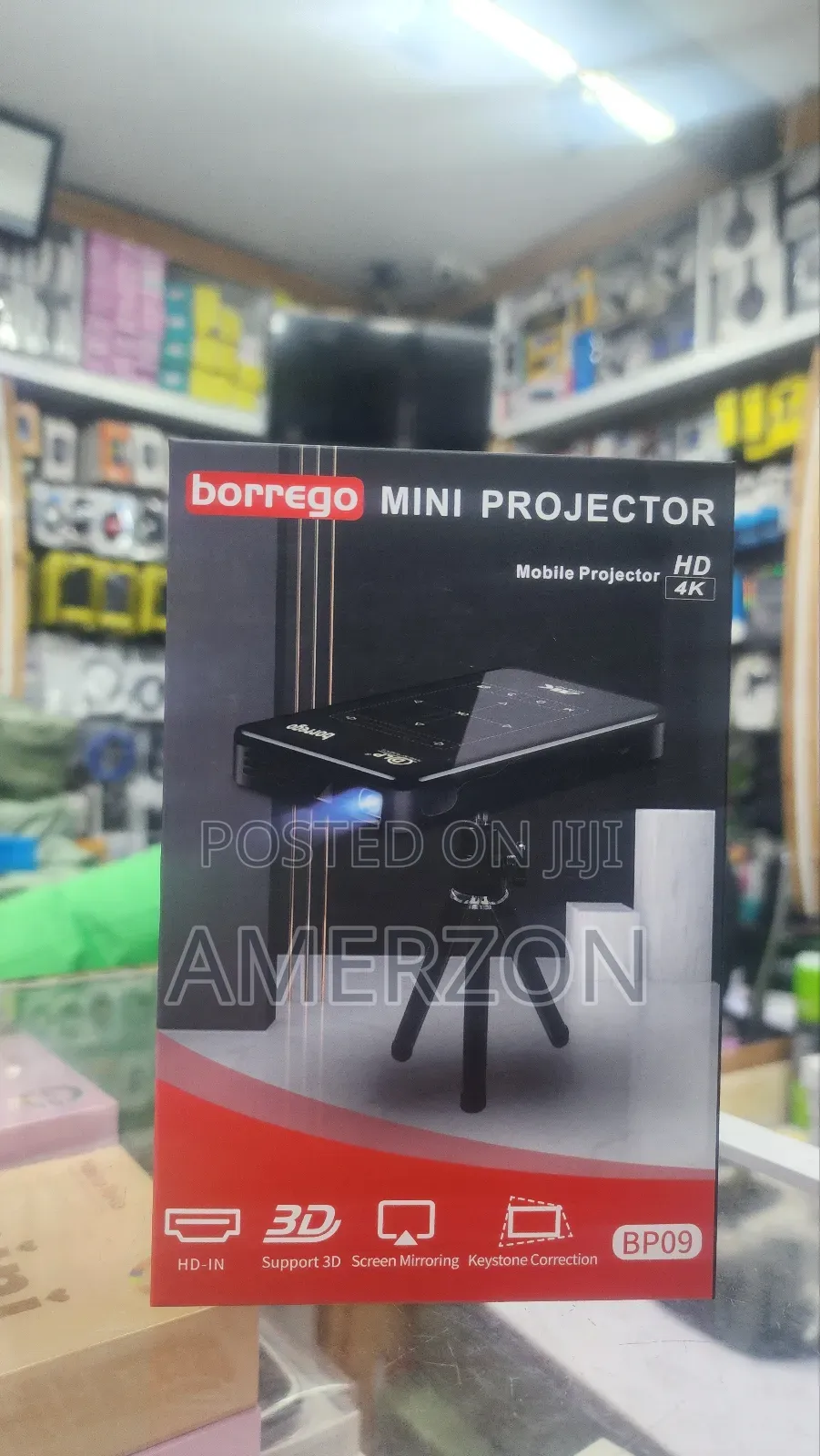 Portable Mini Smart Projector With Ultra Hd,