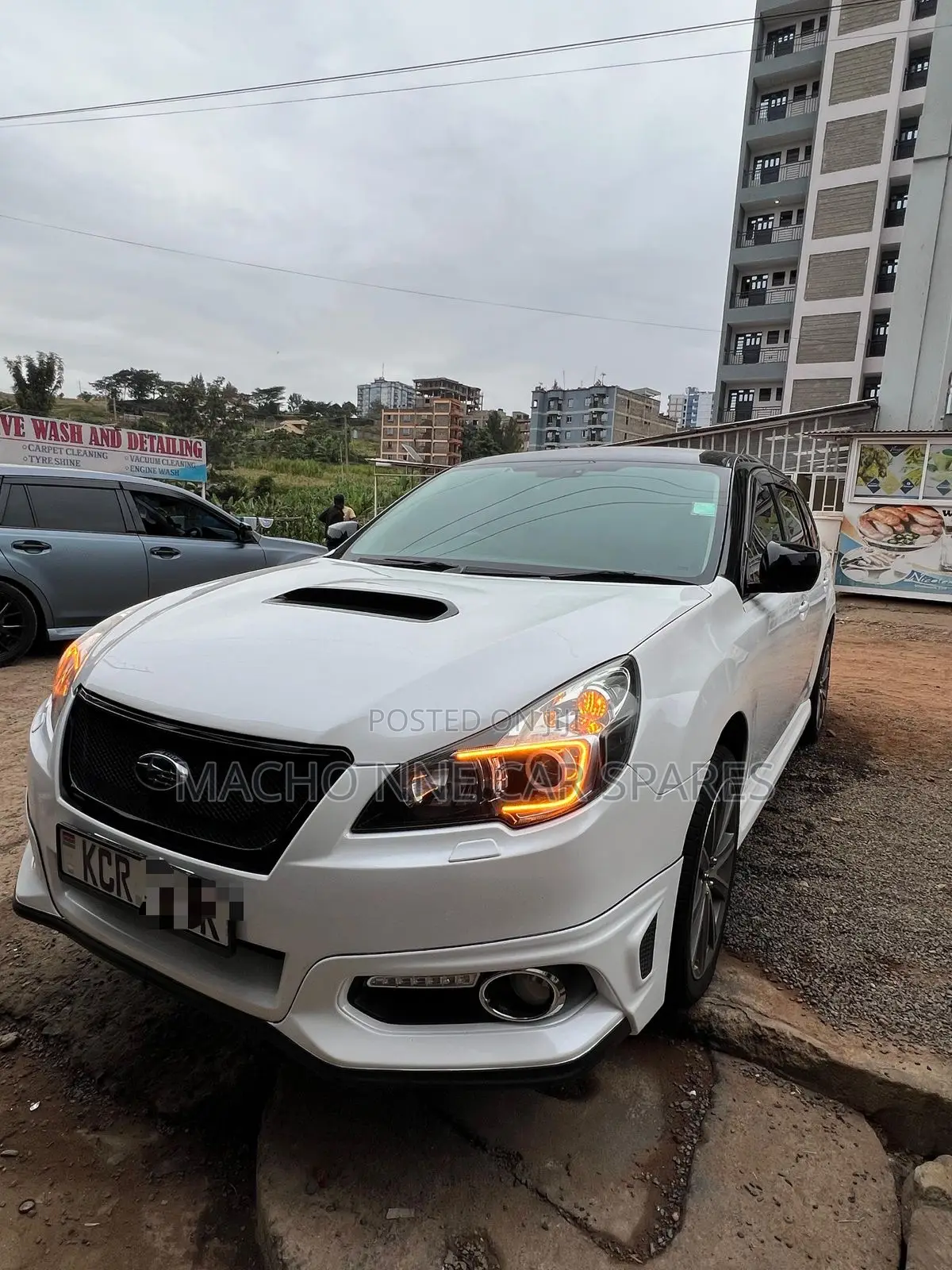 Subaru Legacy Br9 2012 (White)