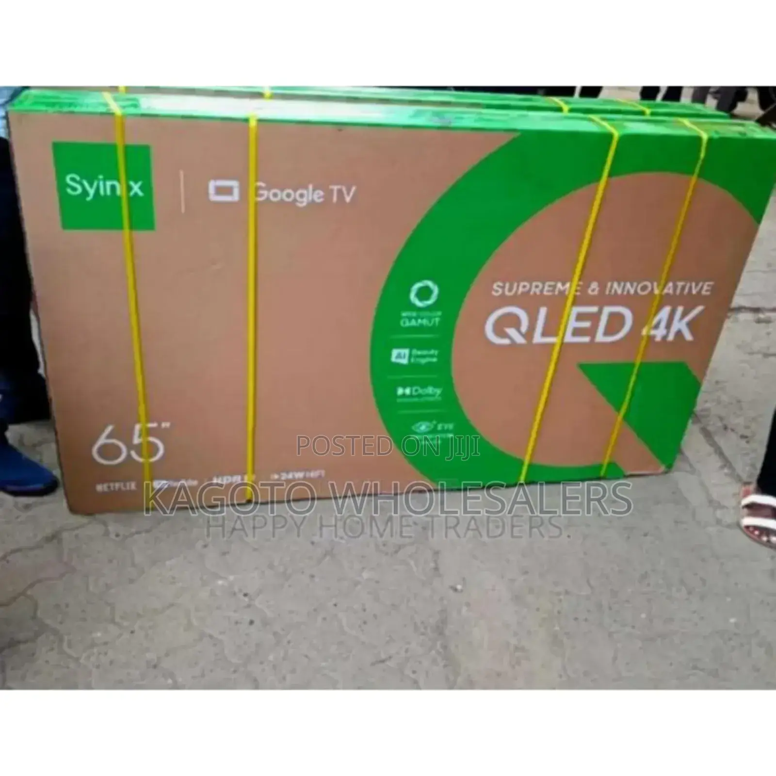 Brand Ñew Synix Size 65inches Smart Tv