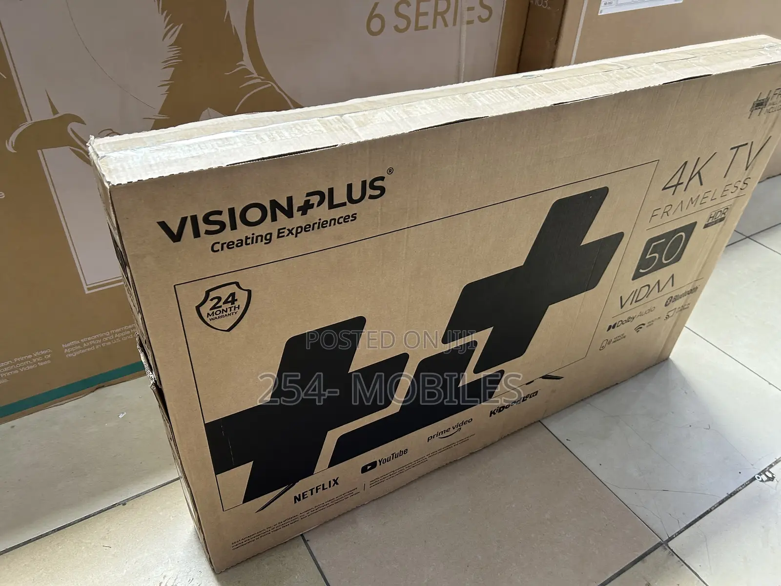 Vision Vp8850kv F-Less v-Os 50 Inch Smart Tv