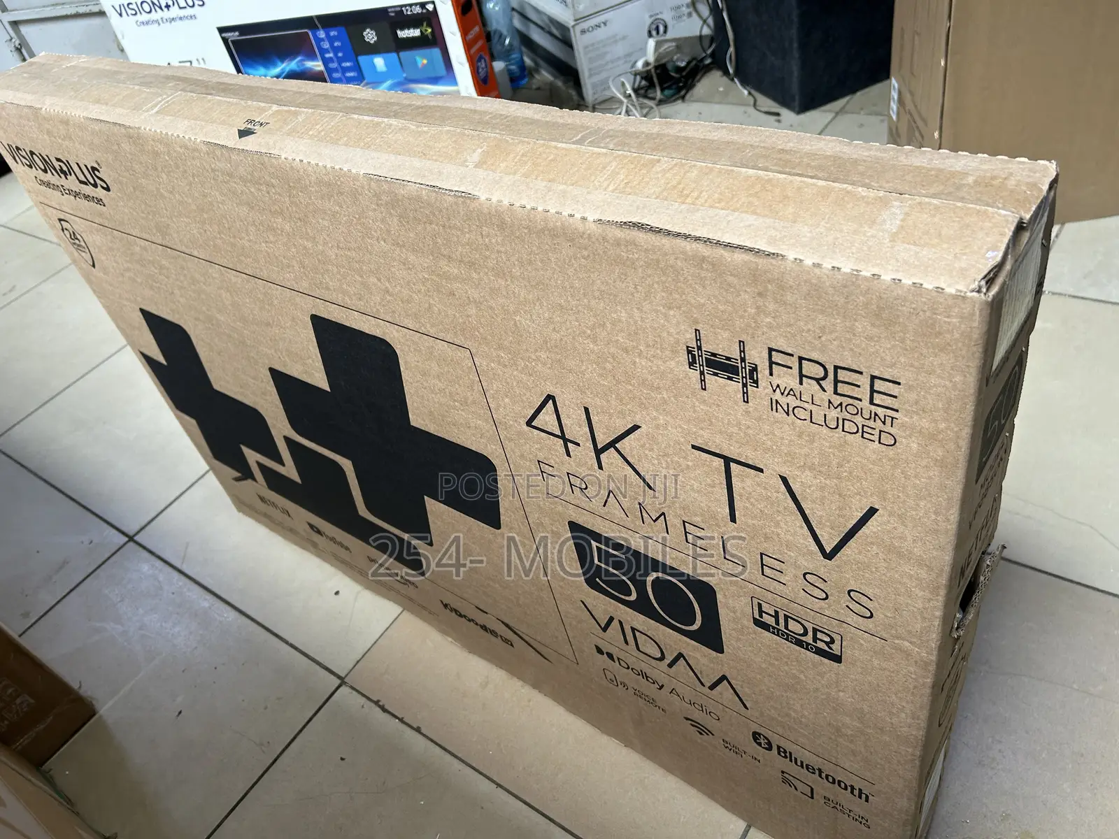 Vision Vp8850kv F-Less v-Os 50 Inch Smart Tv