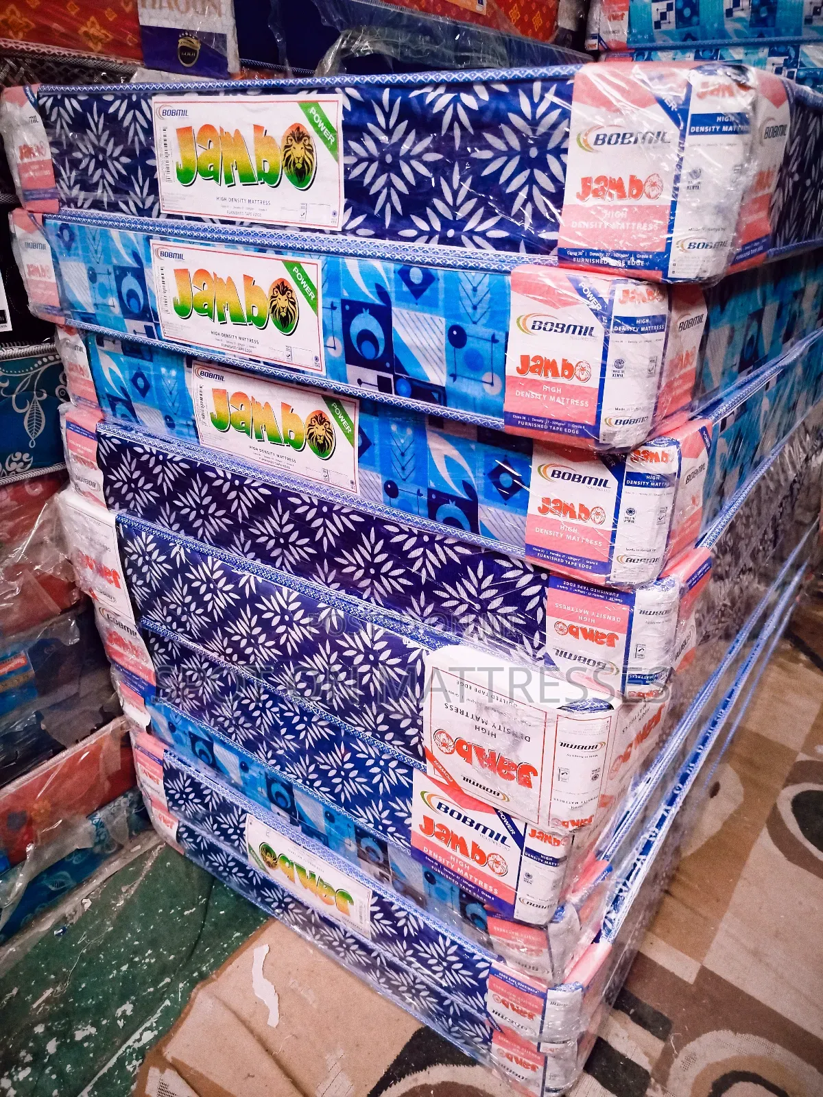 Now Available! Bobmil 4by6 8inch High Density Mattresses.