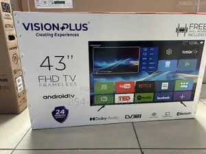 Vision Plus 43 Inch Smart Android Led Tv – Model Vp8843s
