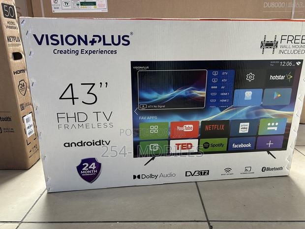 Vision Plus 43 Inch Smart Android Led Tv – Model Vp8843s - thumbnail 3