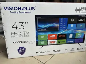Vision Plus 43 Inch Smart Android Led Tv – Model Vp8843s