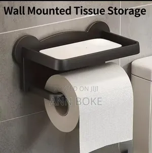 Punch Free Toilet Tissue Holder