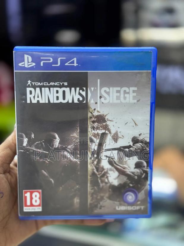 Used Tom Clacy's Rainbow Six Siege Ps4 - main view