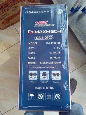 Maxmech Oa 1100-25 Air Compressor.