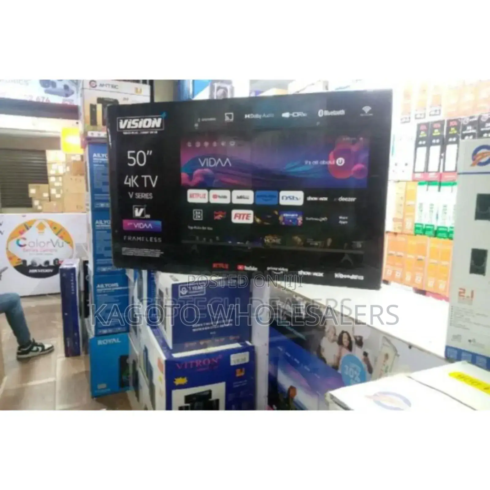Vision V, Series. Vision 50inches Smart Tv