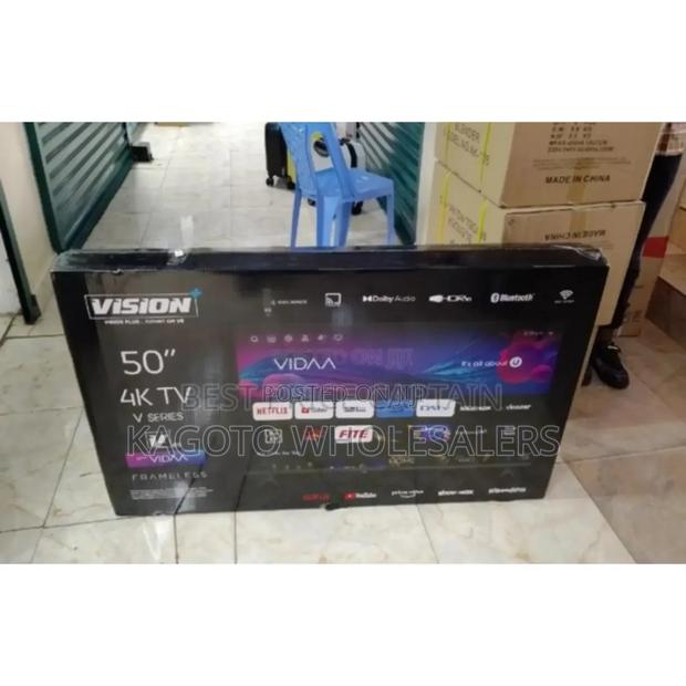 50" 50" Smart 5v. Company Vision 50inches Smart Tv