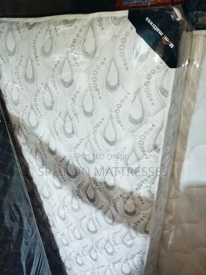 Brand New and Sealed! 4by6 10inch Spring Mattress + Delivery