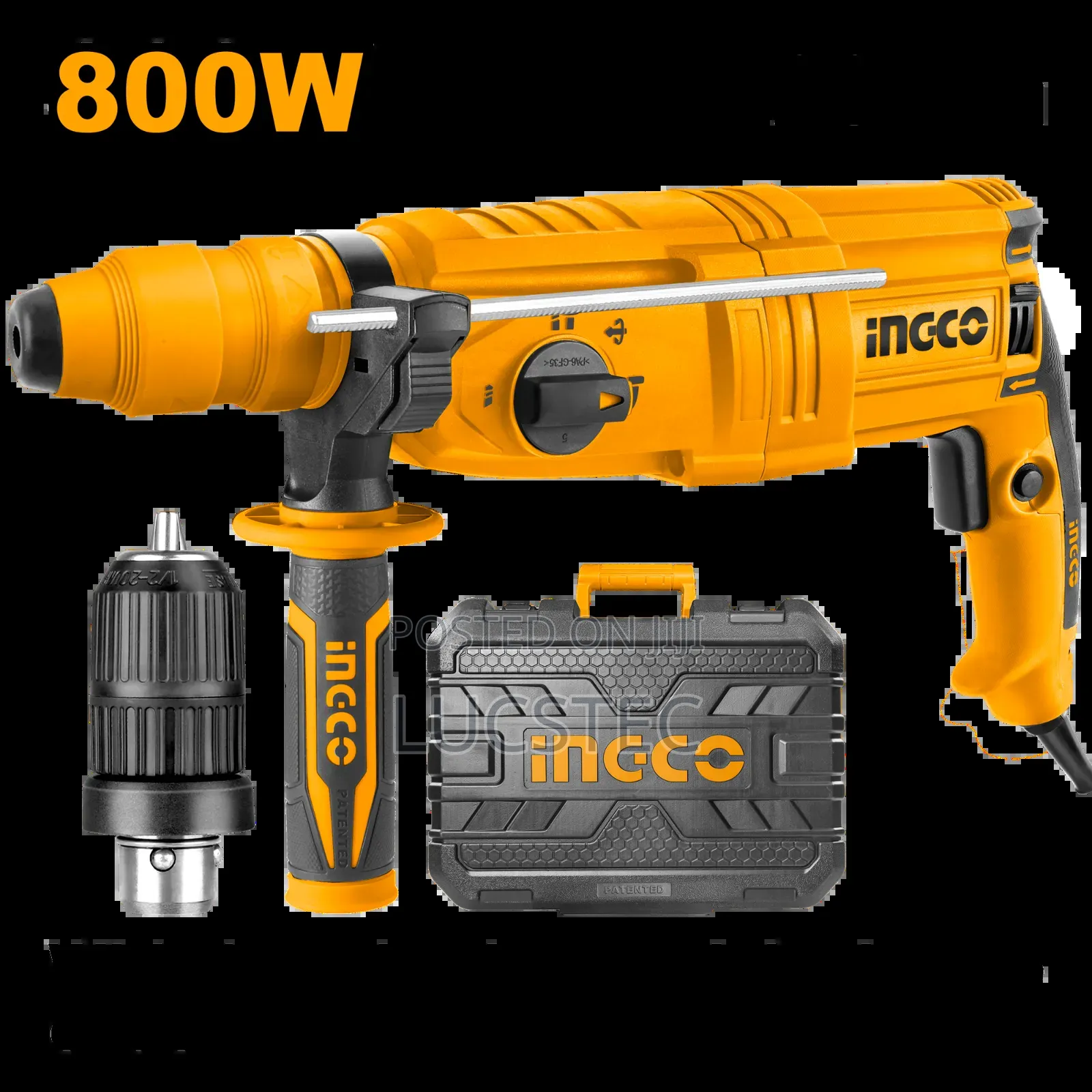 Ingco 800w Rotary Hammer Drill