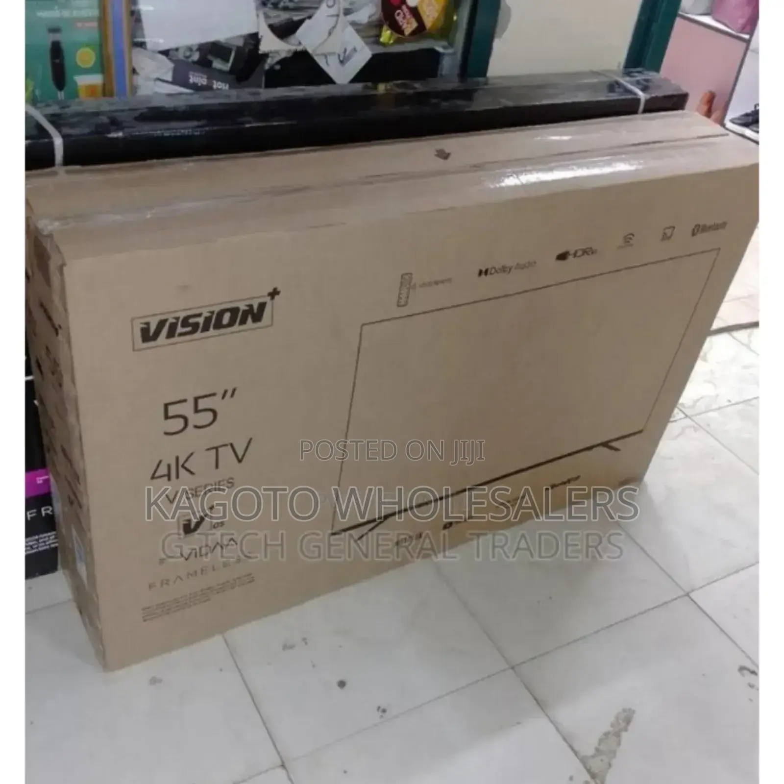 Brand New Vision 55inches Smart Android Tv