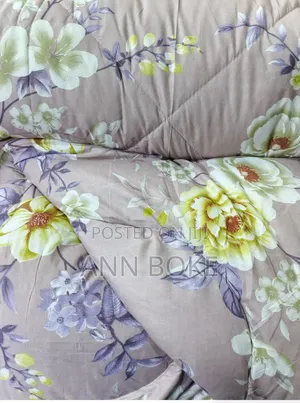 Unbinded Duvet One Sheet Two Pillowcases 
 Size 5x6