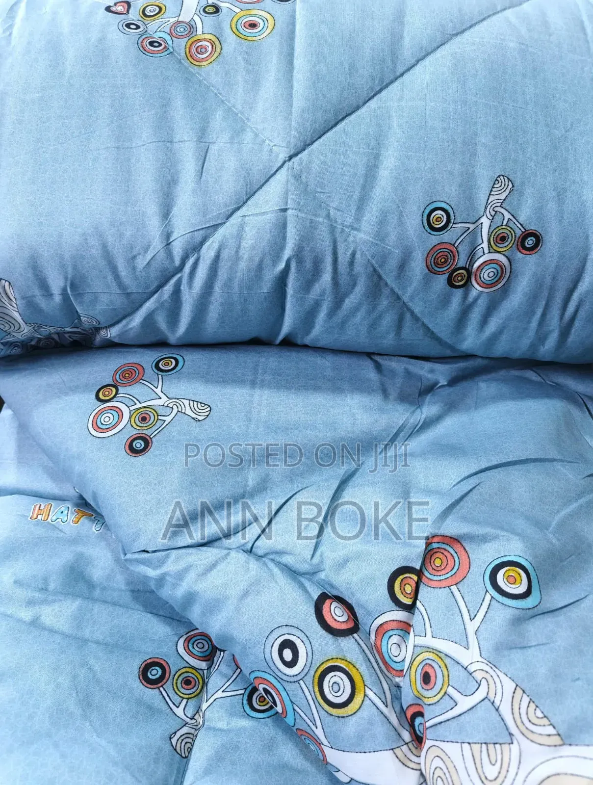 Unbinded Duvet One Sheet Two Pillowcases 
 Size 5x6