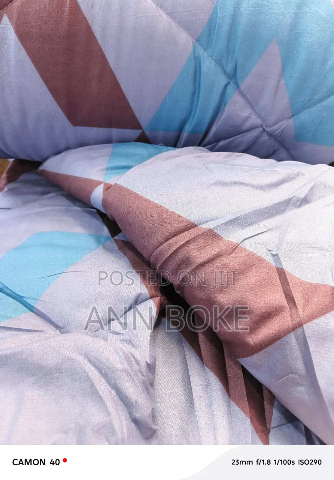 Unbinded Duvet One Sheet Two Pillowcases 
 Size 5x6