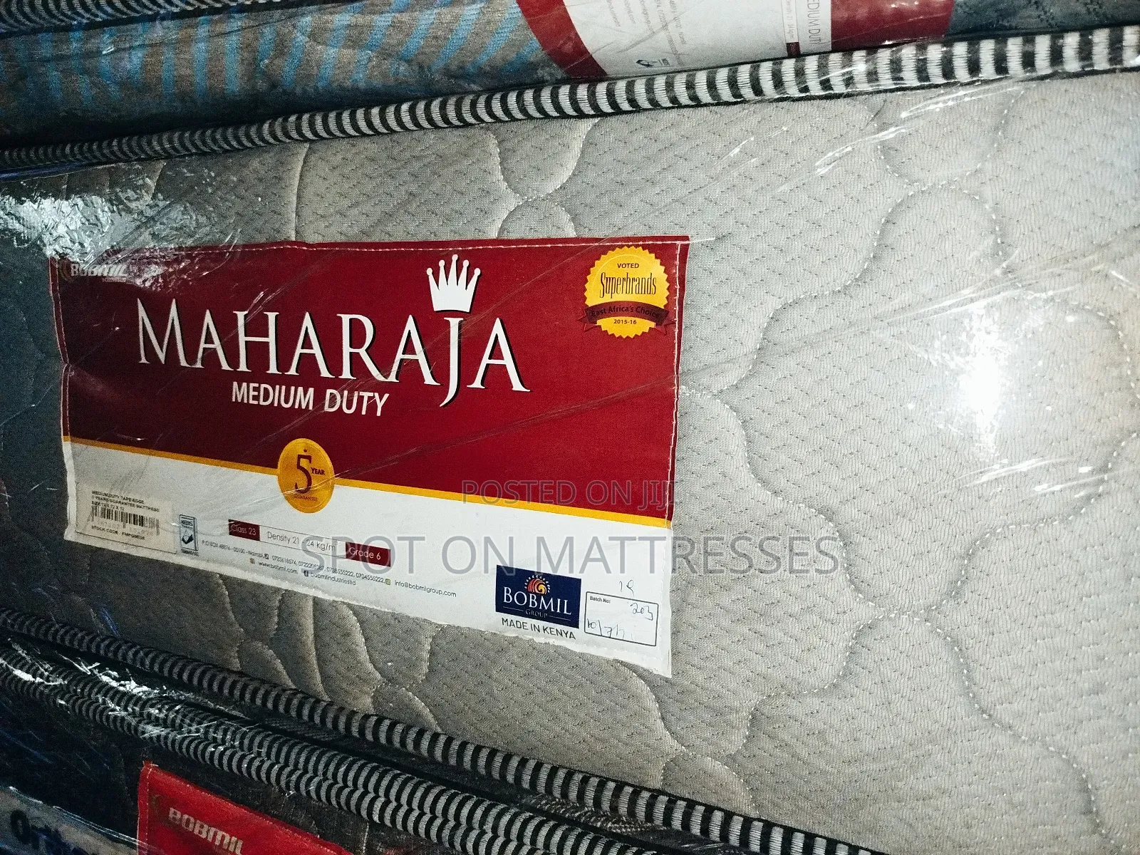 Offer! 12inches 5×6 Bobmil Maharaja Mattress + Free Delivery