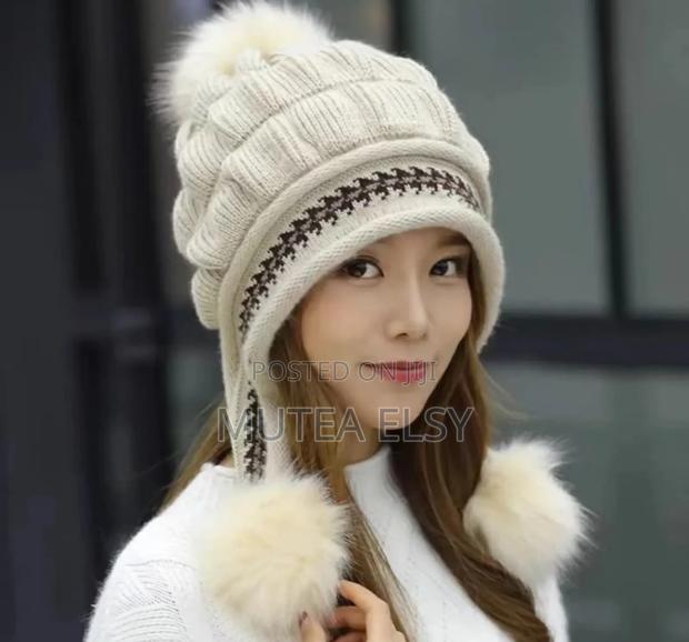 Women's Fleece Lined Thickened Knot Pullover Hats - thumbnail 3