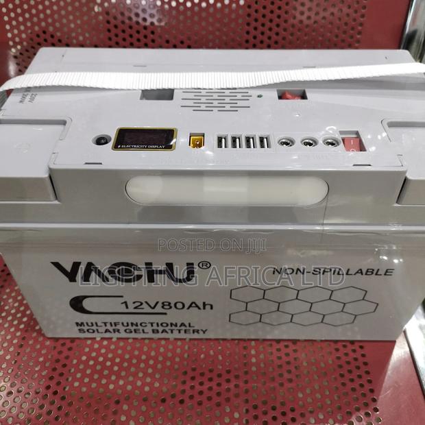 Yachu 80a Multifunctional Solar Gel Battery (Usb/ 12v) - thumbnail 2