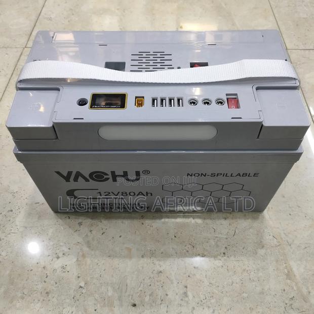 Yachu 80a Multifunctional Solar Gel Battery (Usb/ 12v) - thumbnail 4