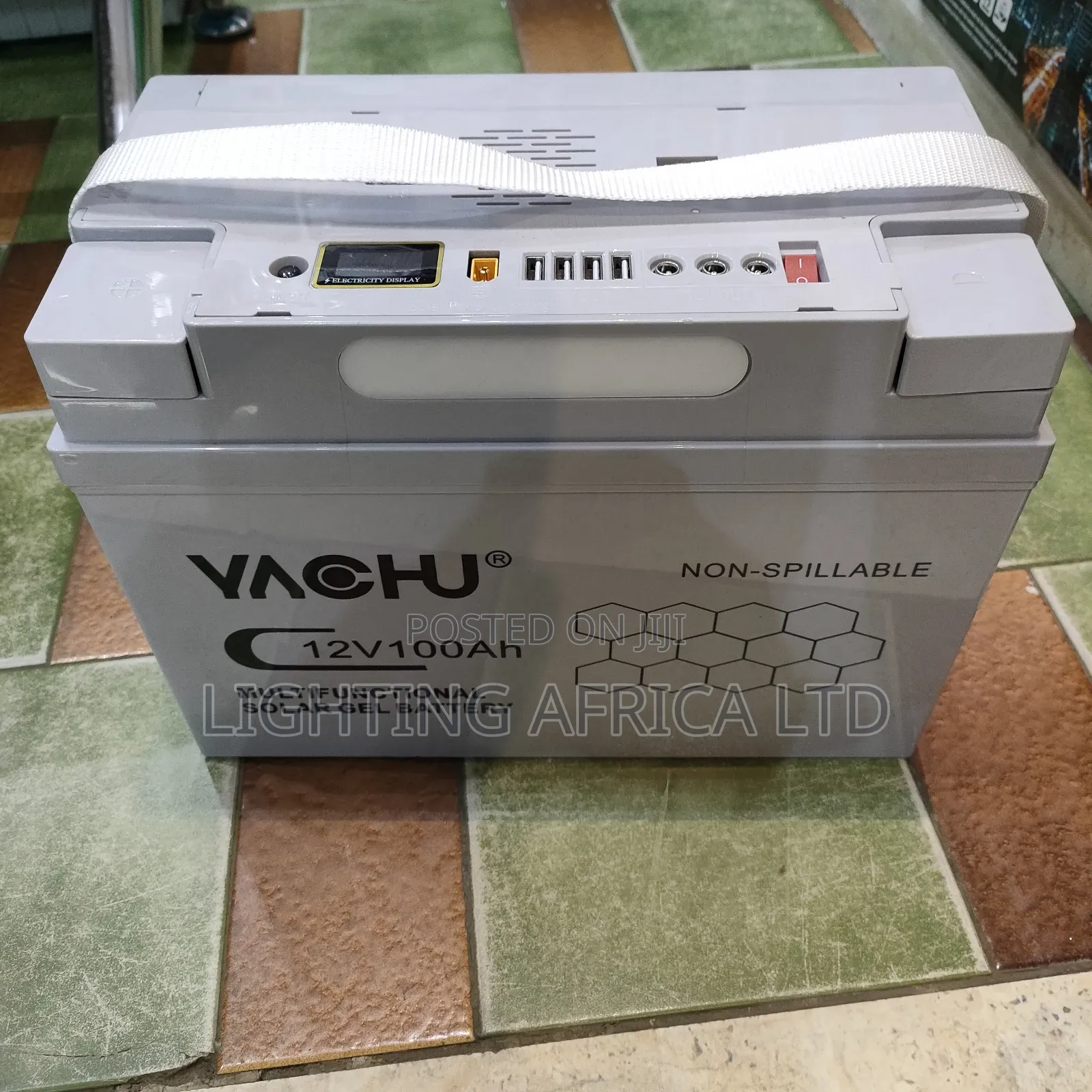 100ah/12v Multifunctional Solar Gel Battery 220v Ac Output