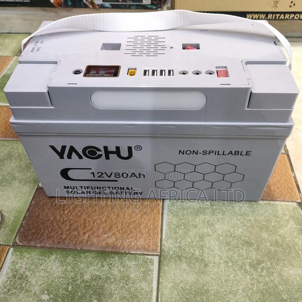 80a /12v Multifunctional Solar Gel Battery (220v Ac Output )