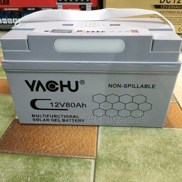 80a /12v Multifunctional Solar Gel Battery (220v Ac Output ) - thumbnail 2