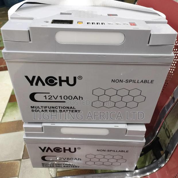 100ah/12v Multifunctional Solar Gel Battery 220v Ac Output - thumbnail 5